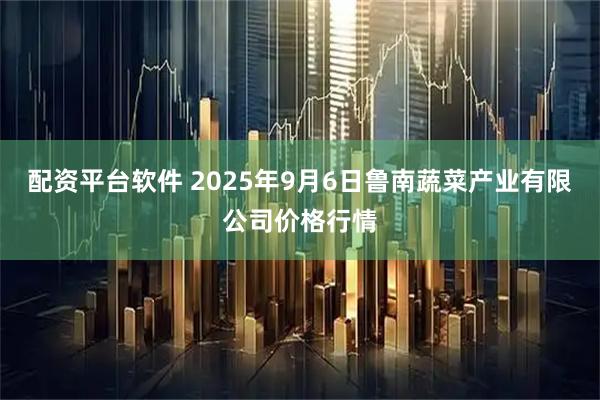 配资平台软件 2025年9月6日鲁南蔬菜产业有限公司价格行情